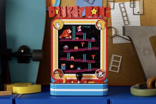 Donkey Kong, o fliperama mais famoso da história, virou LEGO