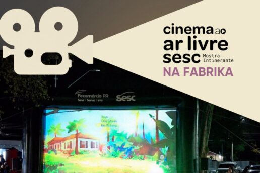 Cinema gratuito e ao ar livre durante a semana